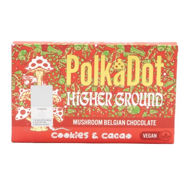 Polkadot Cookies & Cacao Magic Mushroom Chocolate
